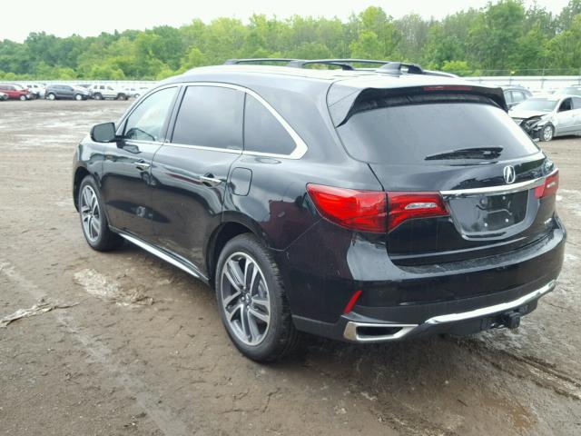 5J8YD4H89JL012156 - 2018 ACURA MDX ADVANC 黑色 照片 3