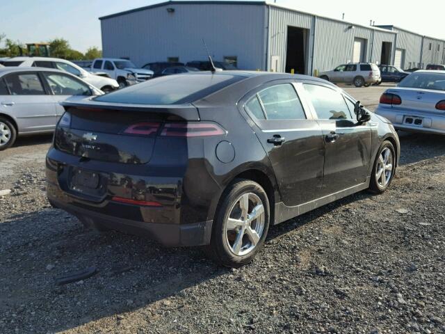 1G1RD6E40DU101217 - 2013 CHEVROLET VOLT BLACK photo 4