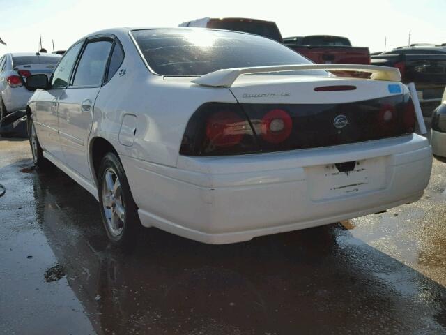 2G1WH52K159225757 - 2005 CHEVROLET IMPALA LS WHITE photo 3