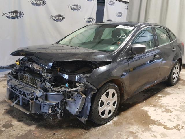 1FADP3E23DL311604 - 2013 FORD FOCUS BLACK photo 2