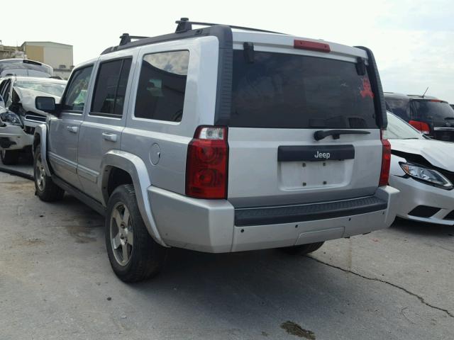1J4RH4GK3AC157563 - 2010 JEEP COMMANDER GRAY photo 3