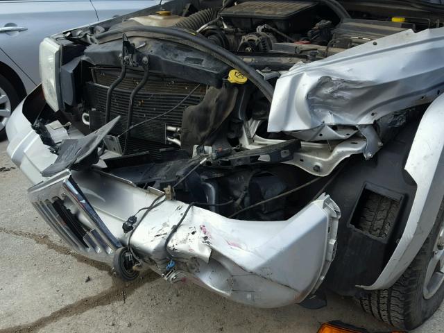 1J4RH4GK3AC157563 - 2010 JEEP COMMANDER GRAY photo 9