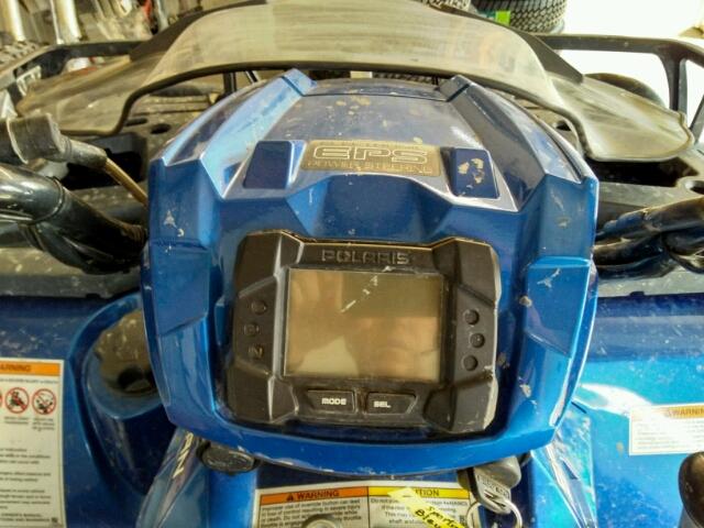 4XAZN8EA6DA544082 - 2013 POLARIS SPORTSMAN BLUE photo 8