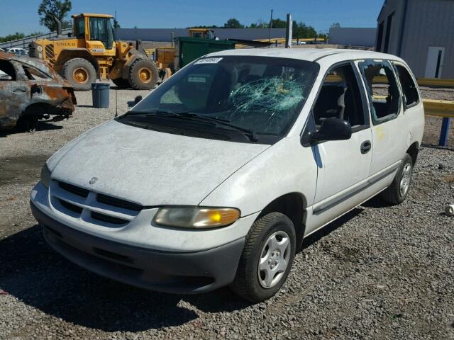 2B4FP25B5YR573695 - 2000 DODGE CARAVAN WHITE photo 2