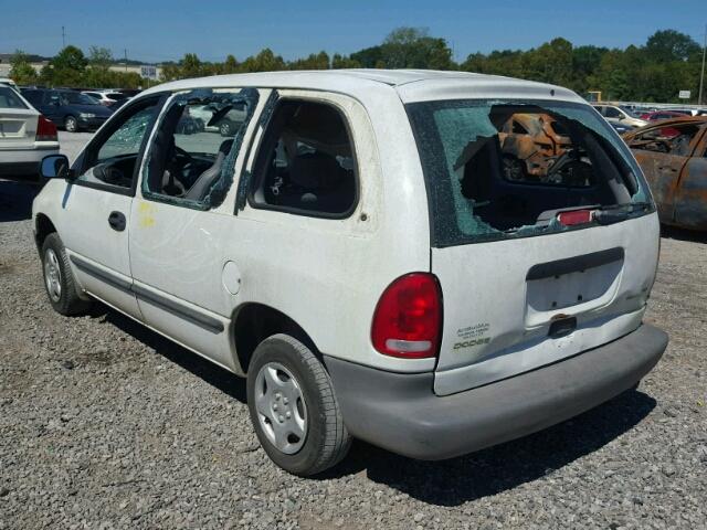 2B4FP25B5YR573695 - 2000 DODGE CARAVAN WHITE photo 3