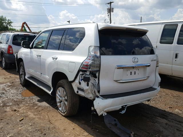 JTJBM7FX1G5131474 - 2016 LEXUS GX BASE WHITE photo 3