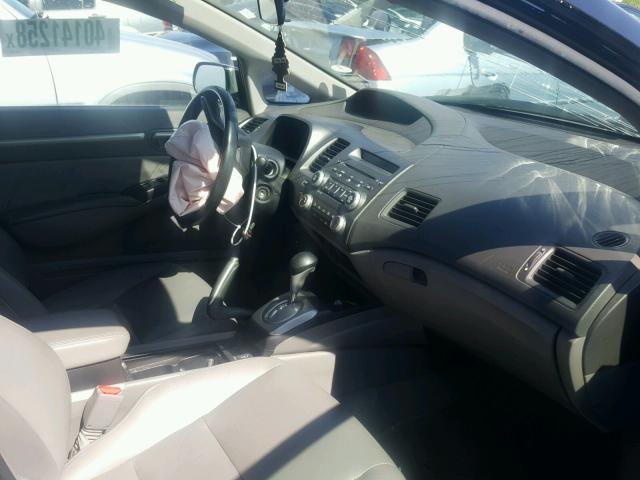 2HGFA1F98AH536907 - 2010 HONDA CIVIC EXL 黑色 照片 5