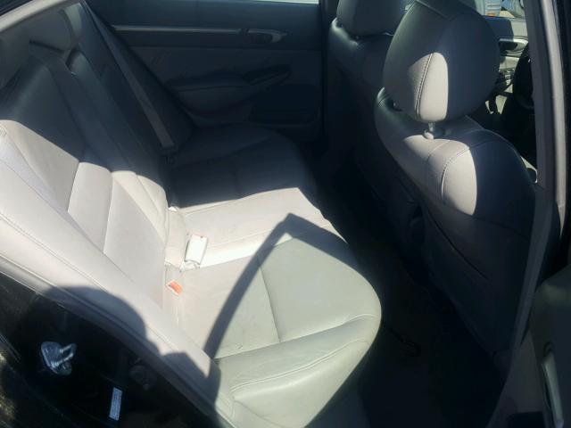 2HGFA1F98AH536907 - 2010 HONDA CIVIC EXL 黑色 照片 6