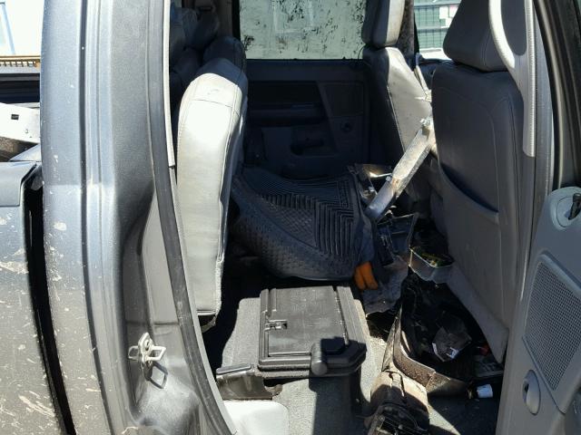 3D7KS28A48G152680 - 2008 DODGE RAM 2500 S GRAY photo 6