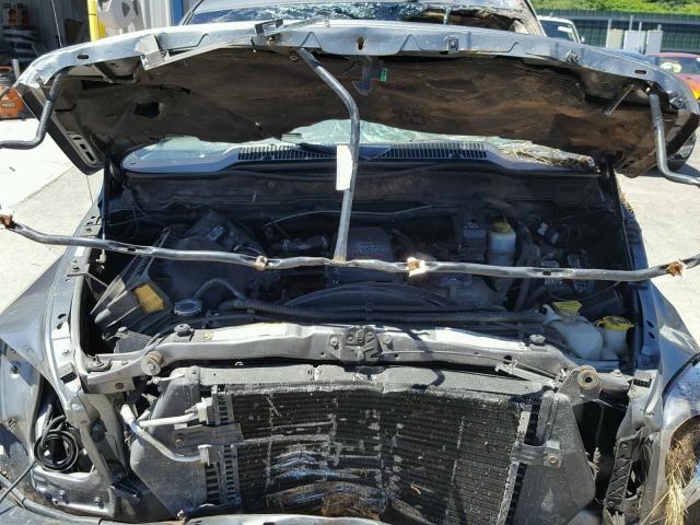 3D7KS28A48G152680 - 2008 DODGE RAM 2500 S GRAY photo 7