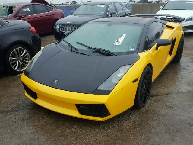 ZHWGU11S44LA01014 - 2004 LAMBORGHINI GALLARDO YELLOW photo 2