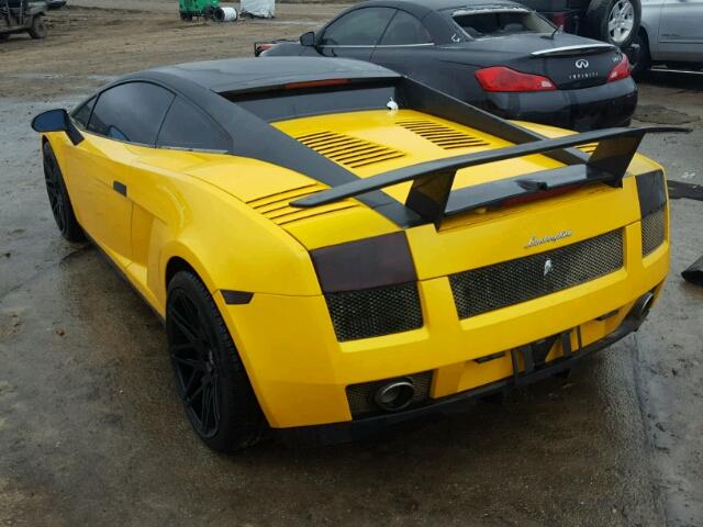 ZHWGU11S44LA01014 - 2004 LAMBORGHINI GALLARDO YELLOW photo 3