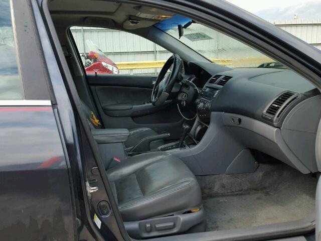 1HGCM66523A014151 - 2003 HONDA ACCORD BLUE photo 5