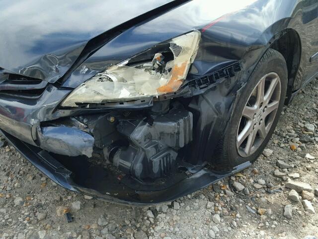 1HGCM66523A014151 - 2003 HONDA ACCORD BLUE photo 9