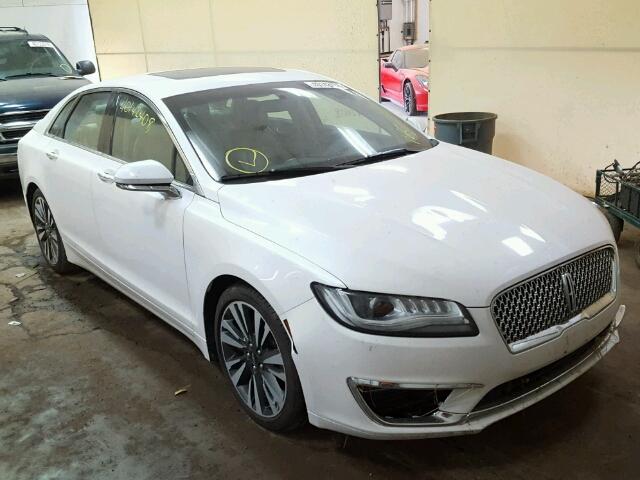 3LN6L5LU6HR656952 - 2017 LINCOLN MKZ HYBRID WHITE photo 1