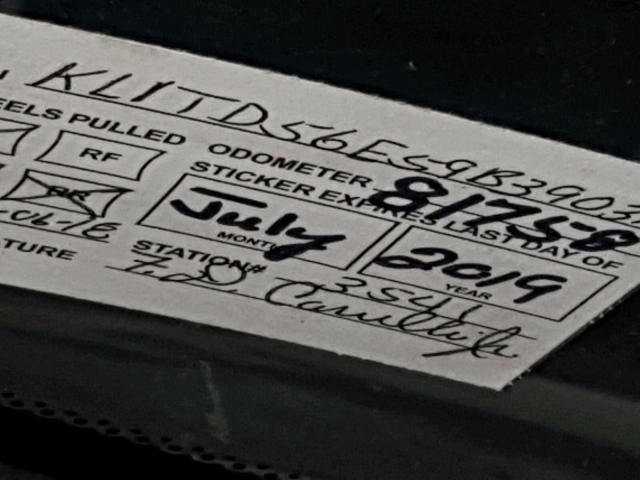 KL1TD56E59B390314 - 2009 CHEVROLET AVEO LS GRAY photo 9