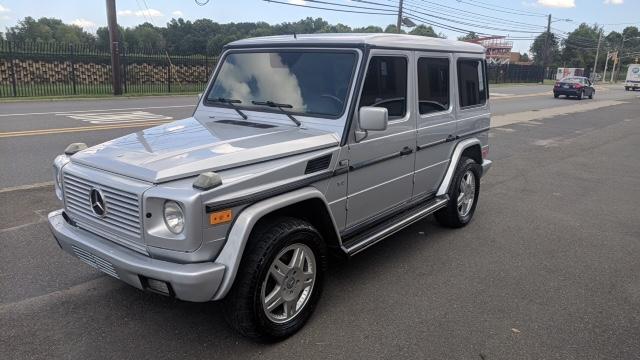 WDCYR49E82X129056 - 2002 MERCEDES-BENZ G 500 SILVER photo 1