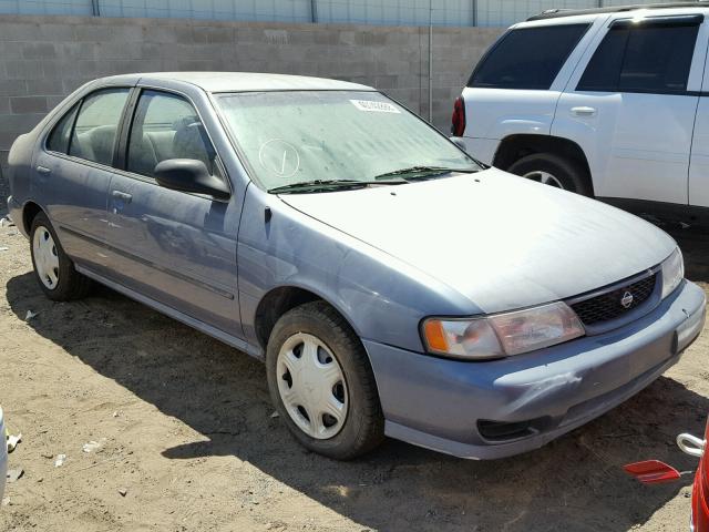 1N4AB41D0WC742757 - 1998 NISSAN SENTRA E BLUE photo 1