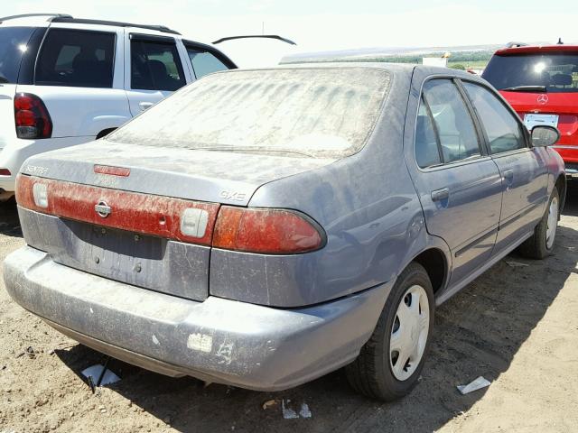 1N4AB41D0WC742757 - 1998 NISSAN SENTRA E BLUE photo 4