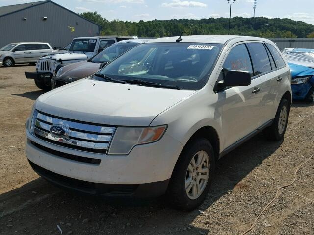 2FMDK36C29BA49478 - 2009 FORD EDGE WHITE photo 2