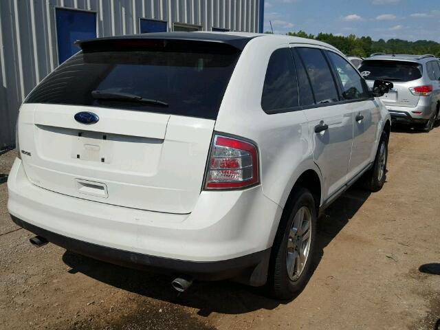 2FMDK36C29BA49478 - 2009 FORD EDGE WHITE photo 4