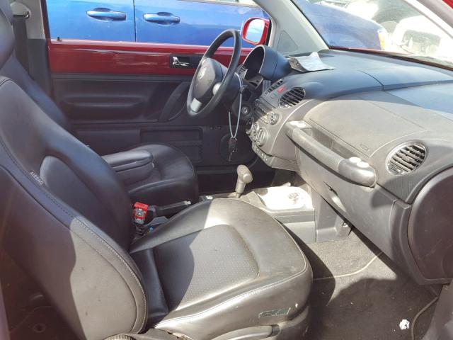 3VWRG31C56M403651 - 2006 VOLKSWAGEN NEW BEETLE 红色 照片 5