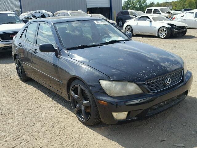 JTHBD182310013110 - 2001 LEXUS IS BLACK photo 1