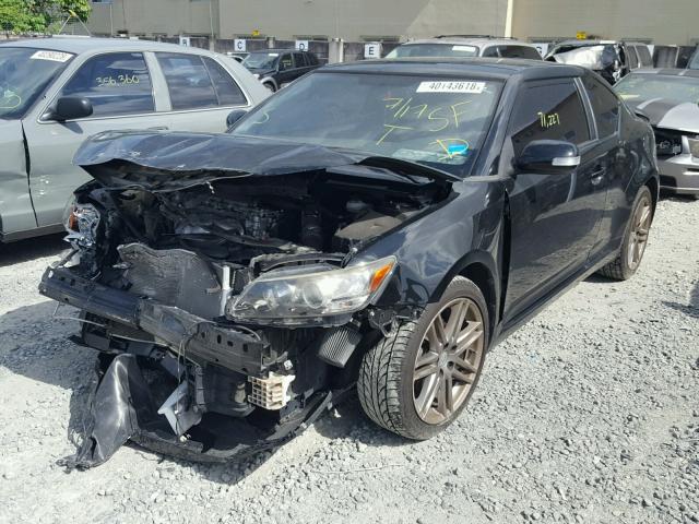 JTKJF5C78B3020564 - 2011 TOYOTA SCION TC 黑色 照片 2