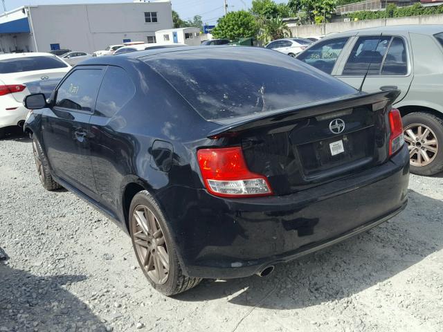 JTKJF5C78B3020564 - 2011 TOYOTA SCION TC 黑色 照片 3