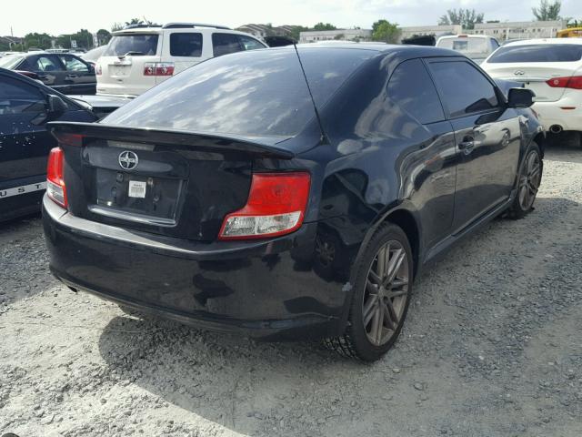 JTKJF5C78B3020564 - 2011 TOYOTA SCION TC 黑色 照片 4