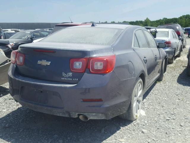 1G11H5SA8DF191355 - 2013 CHEVROLET MALIBU LTZ 蓝色 照片 4