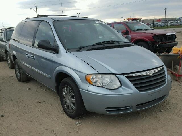 2C4GP54LX5R140131 - 2005 CHRYSLER TOWN & COU Mavi foto 1