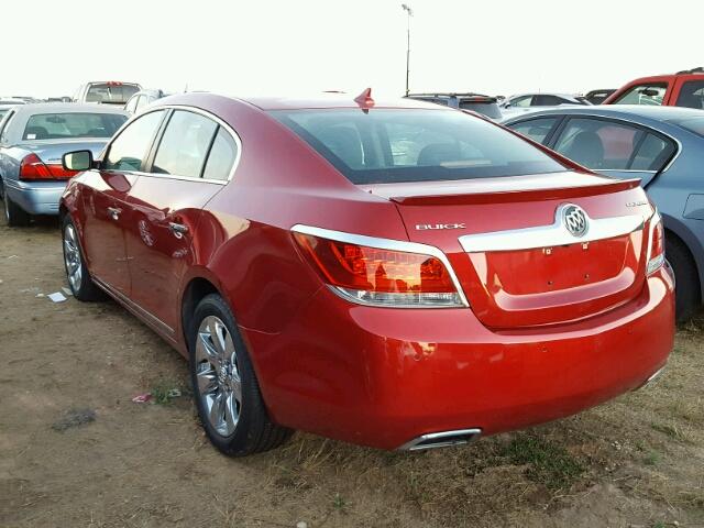 1G4GC5E38DF313205 - 2013 BUICK LACROSSE RED photo 3