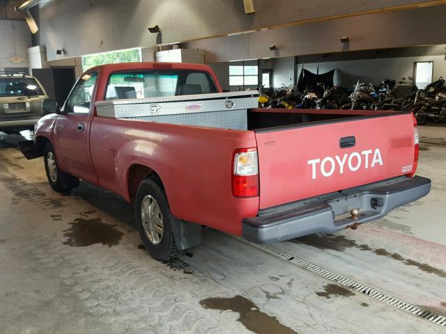 JT4UD10D2S0004388 - 1995 TOYOTA T100 RED photo 3