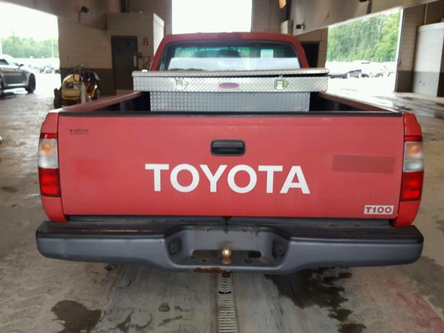 JT4UD10D2S0004388 - 1995 TOYOTA T100 RED photo 6
