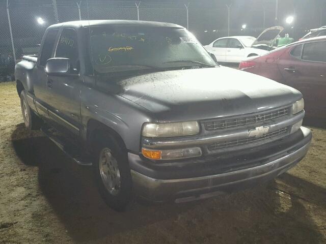 2GCEC19TX21271168 - 2002 CHEVROLET SILVERADO GRAY photo 1