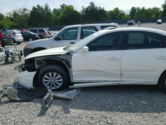 KMHFC46F06A084405 - 2006 HYUNDAI AZERA SE WHITE photo 9