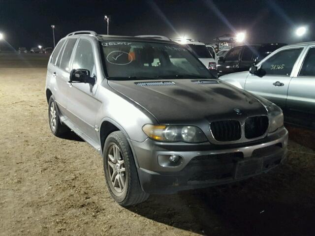 5UXFA13504LU40033 - 2004 BMW X5 3.0I GRAY photo 1