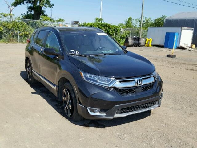 2HKRW2H93HH113783 - 2017 HONDA CR-V TOURI BLACK photo 1