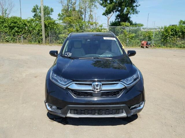 2HKRW2H93HH113783 - 2017 HONDA CR-V TOURI BLACK photo 10