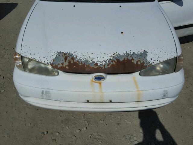 1Y1SK5288XZ409772 - 1999 CHEVROLET GEO PRIZM 白色 照片 7