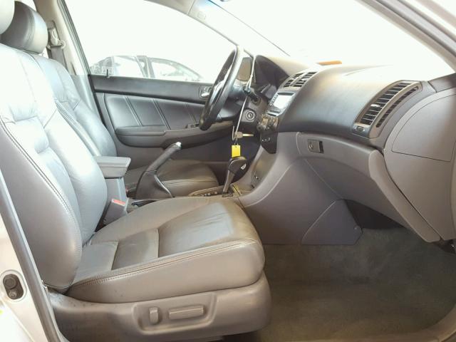 1HGCM66587A104569 - 2007 HONDA ACCORD EX SILVER photo 5