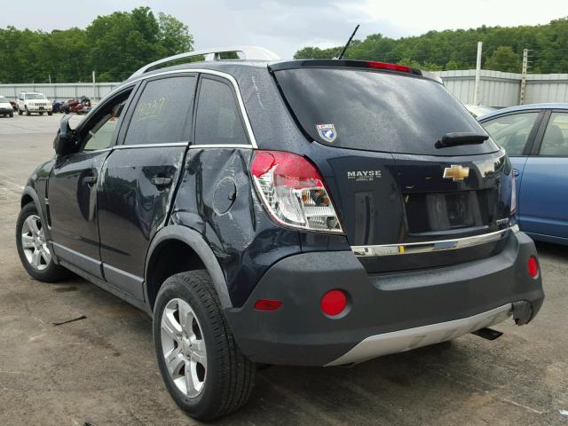 3GNAL2EK4ES588154 - 2014 CHEVROLET CAPTIVA LS 蓝色 照片 3