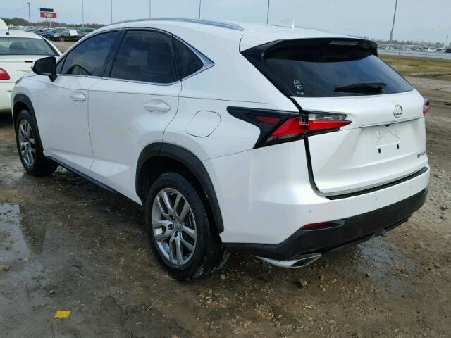 JTJYARBZ2F2005243 - 2015 LEXUS NX WHITE photo 3