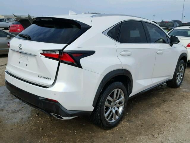 JTJYARBZ2F2005243 - 2015 LEXUS NX WHITE photo 4