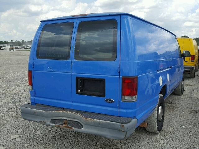 1FTSS34LX2HB58570 - 2002 FORD ECONOLINE BLUE photo 4