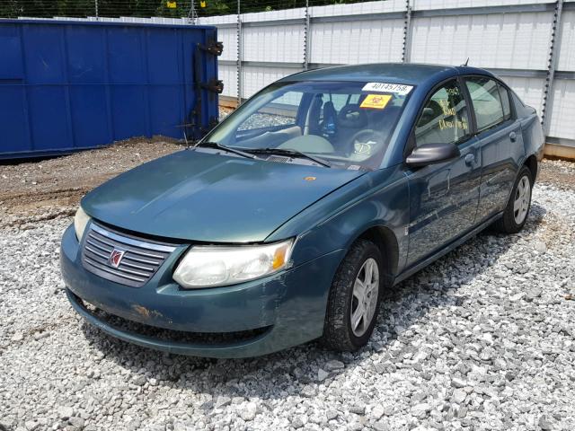 1G8AJ55F66Z144677 - 2006 SATURN ION LEVEL GREEN photo 2