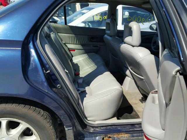 2G4WF5211W1451958 - 1998 BUICK REGAL GS BLUE photo 6