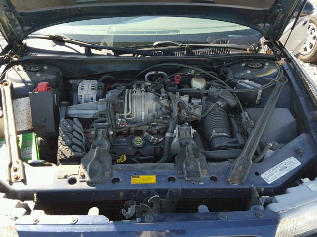 2G4WF5211W1451958 - 1998 BUICK REGAL GS BLUE photo 7