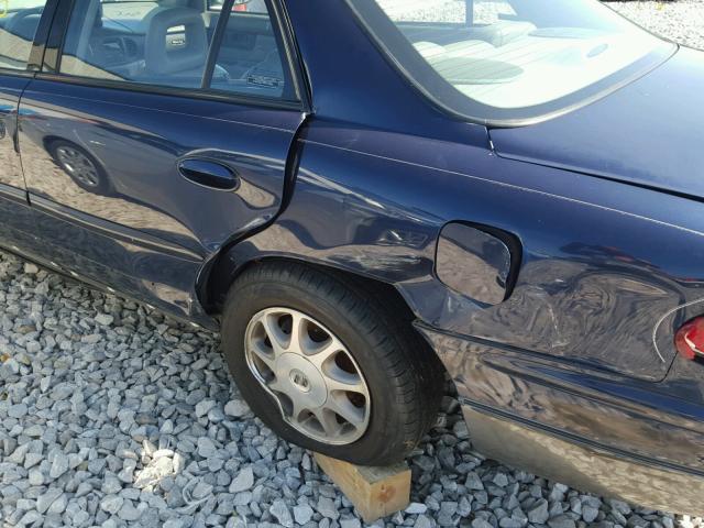 2G4WF5211W1451958 - 1998 BUICK REGAL GS BLUE photo 9